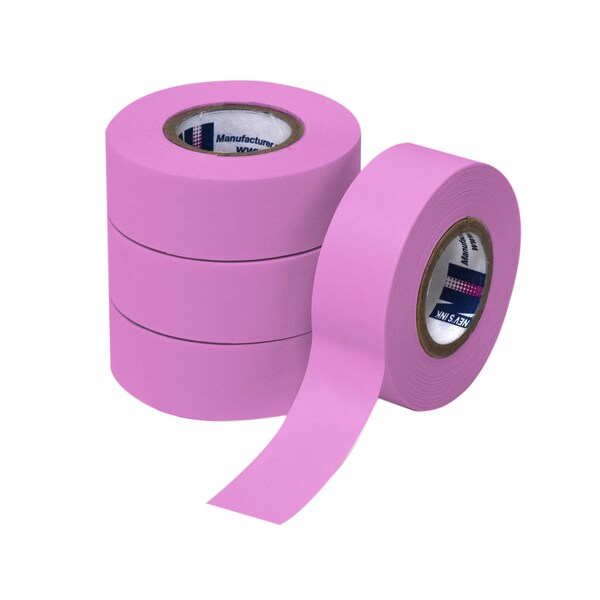 Nevs 3/4 wide x 500 Magenta Labeling Tape, PK4 T-75-Magenta - main